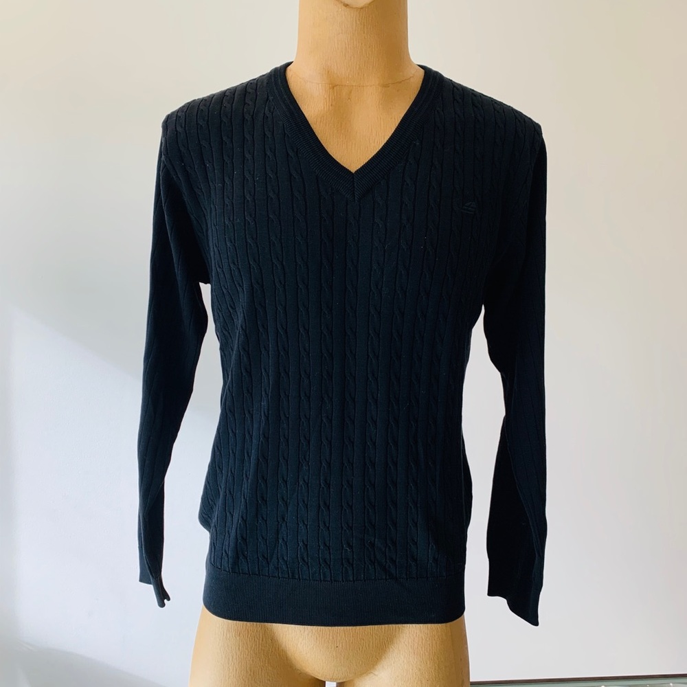 Black Sweater made in Italy by Green Coast NWOT